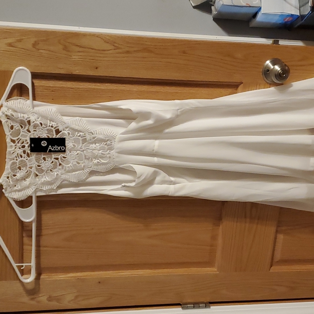 Womens white dress